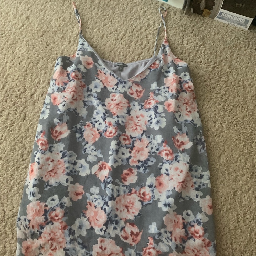 Floral tank top